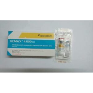 Hemax (EPO) Eythropoietin 4,000 iu vial